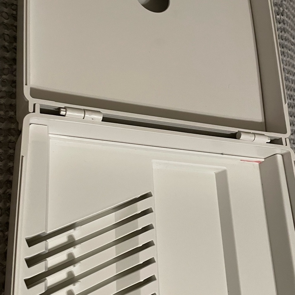 White Modular Storage System with Clear Containers - Picture 14 of 15